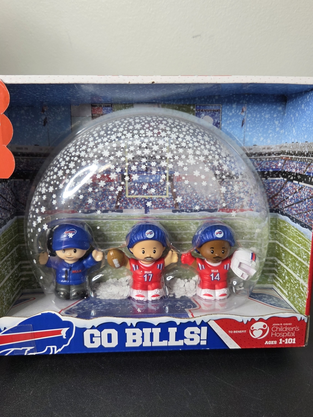 Go Bills! 2022 Fisher-Price Little People Figure Set